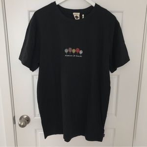 TCSS // NWOT Men's Embroidered "Pushing Up Daisies” Tshirt